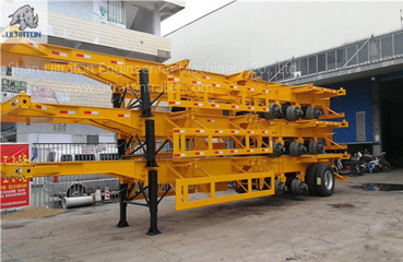 Name=Trục 40ft Skeletal Container Transport Semi Truck Trail