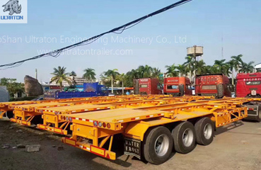 Name=Trục 40ft Skeletal Container Transport Semi Truck Trail