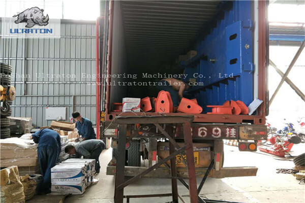 20 Units of  Flatbed Semi Trail  and  Trail Parts  to Tanzania Africa