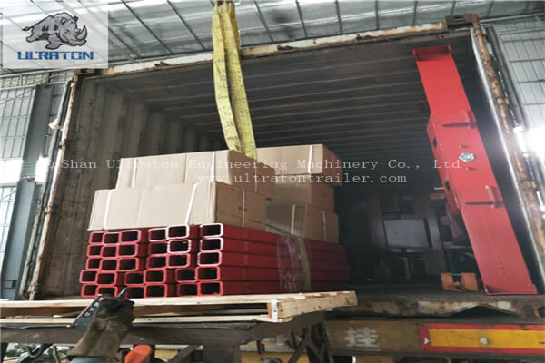 ¶ 9 units of  Flatbed Semi Trail  and  Trail Parts  To Mauritius Africa-3
