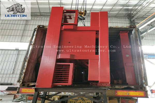 ¶ 9 units of  Flatbed Semi Trail  and  Trail Parts  To Mauritius Africa-4